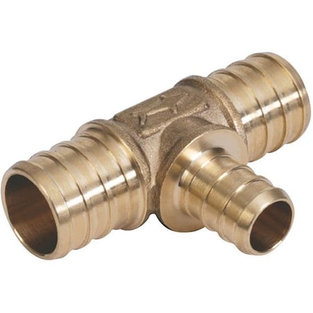 Cash Acme Cash Acme UC412LF 0.75 x 0.75 x 0.5 in. Pex Tee Bulk UC412LF